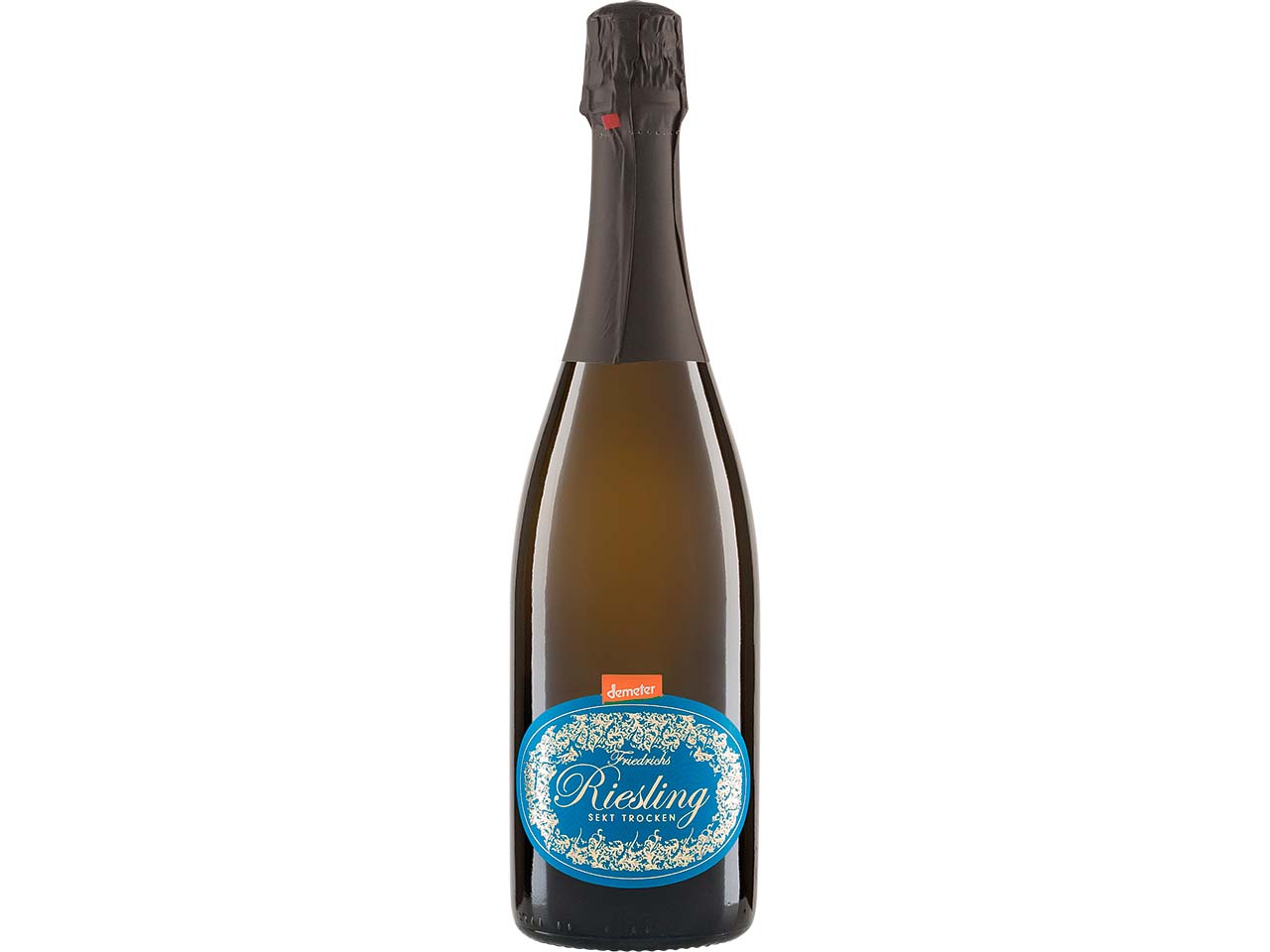 FRIEDRICH bio-Sekt Riesling trocken, demeter-zertifiziert, 0,75 l