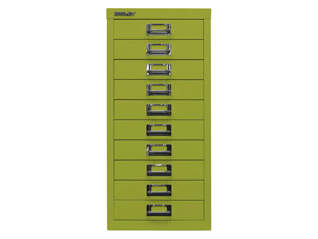 Schubladenschrank 10 Schübe, DIN A4 grün, B-Ware, Zustand wie neu