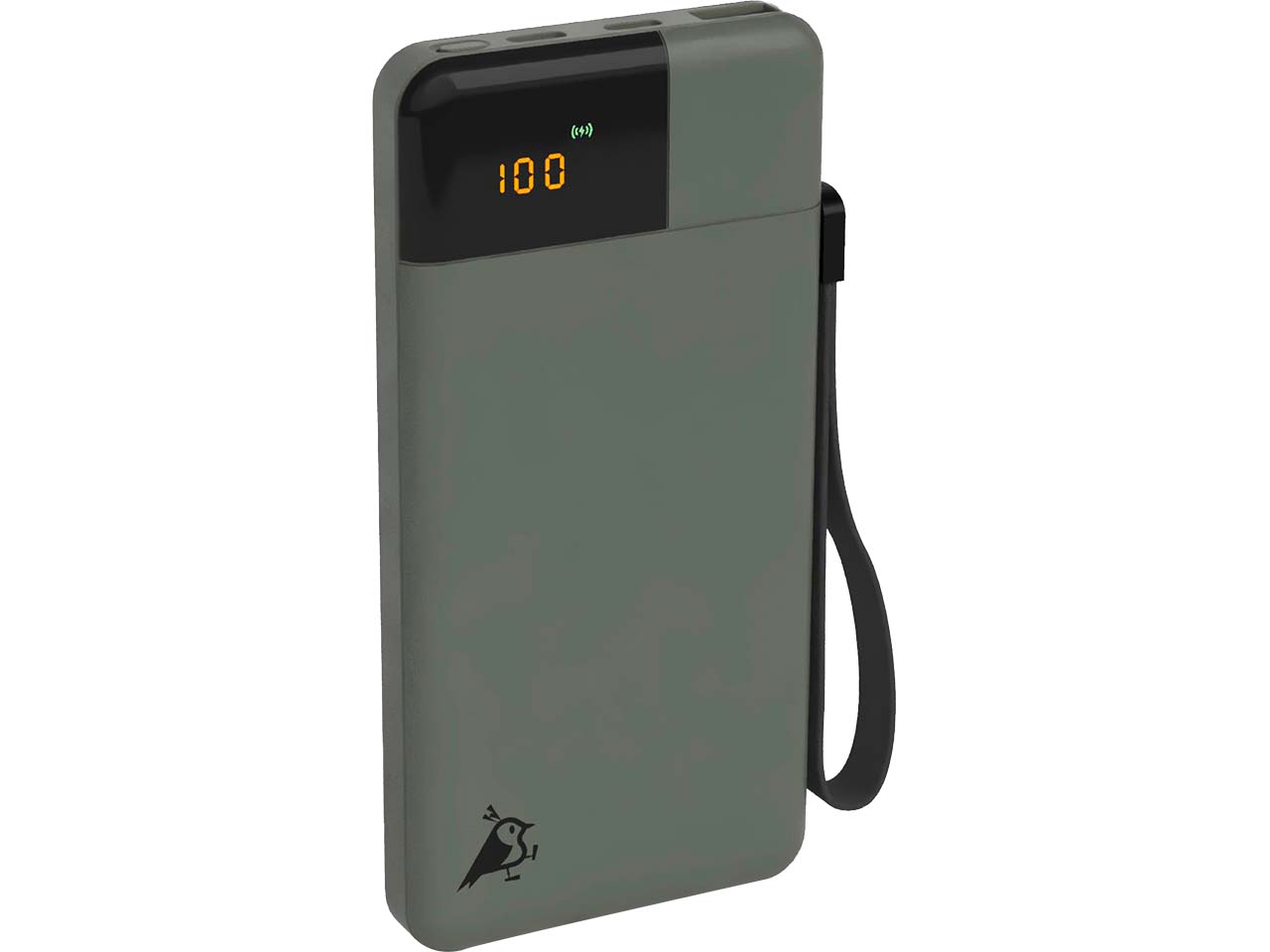 Aqiila Powerbank "Powerbird B10" 10.000 mAh, moosgrün