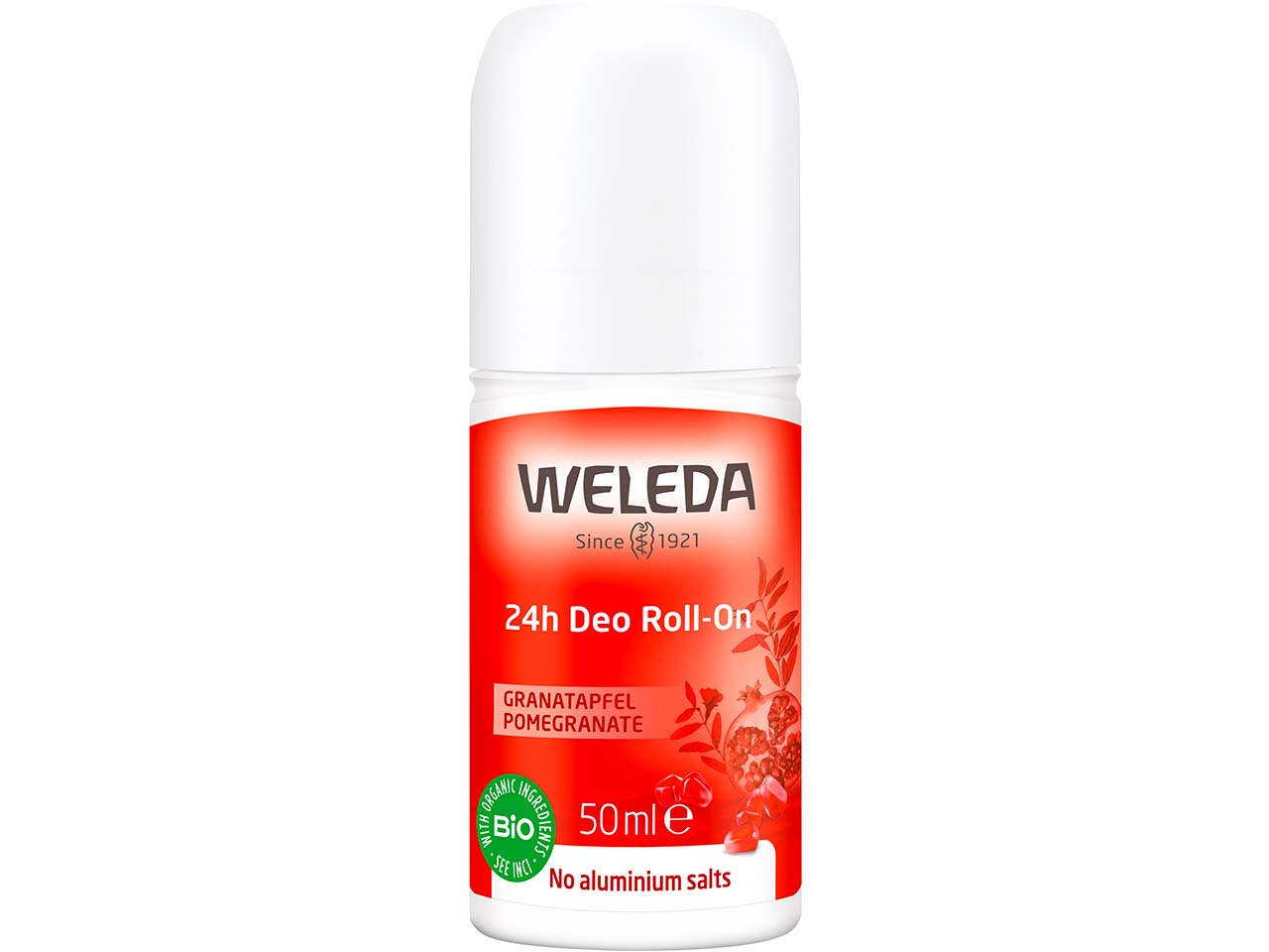 WELEDA Bio-Deo-Roll-On "Granatapfel" 24h, 50 ml
