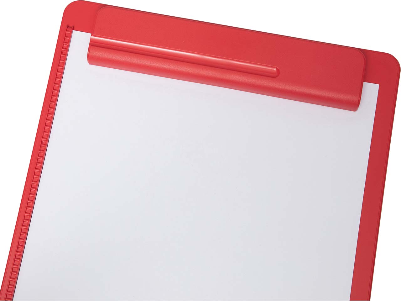 MAUL Klemmbrett "MAULgo" DIN A4 aus Recycling-Kunststoff, rot