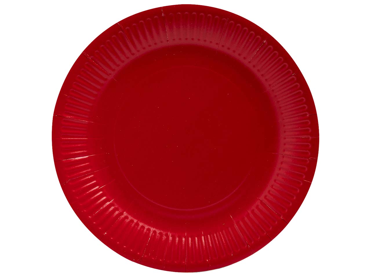 20 ProNappe Einweg-Teller, rot
