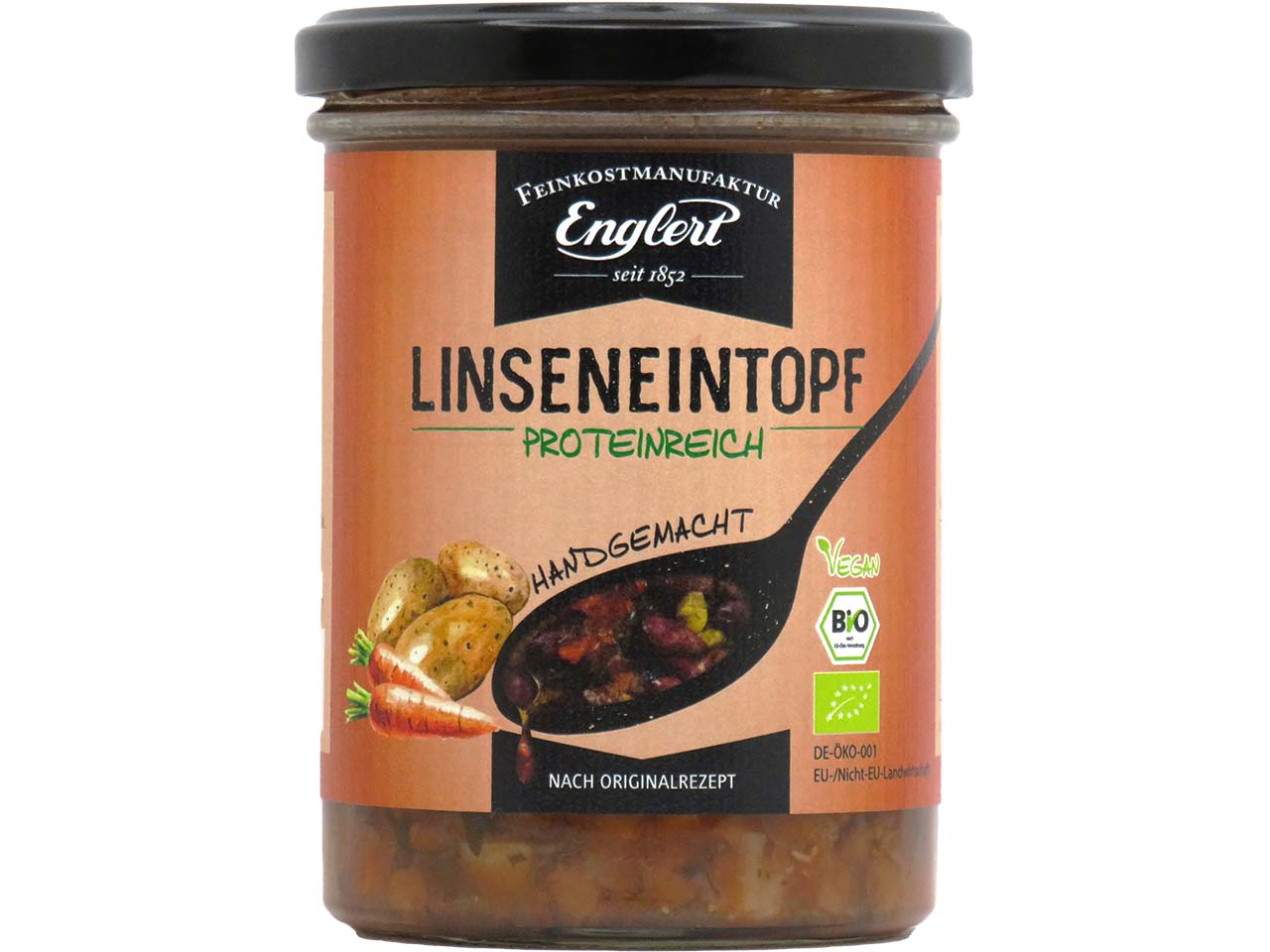 Feinkost Englert Bio-Linseneintopf, 390 g