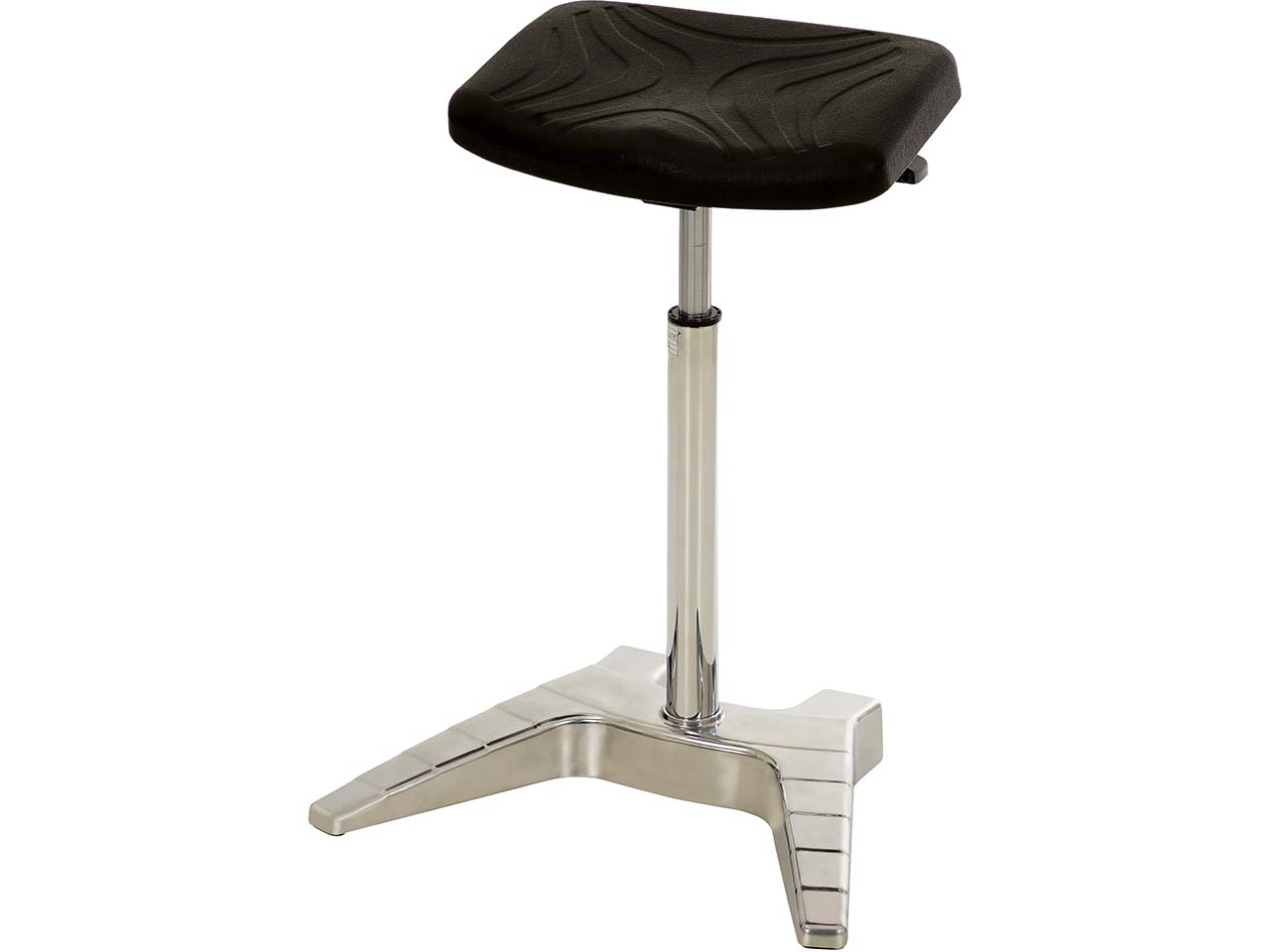 Stehhilfe mit ergonomischem Sitz und Griff