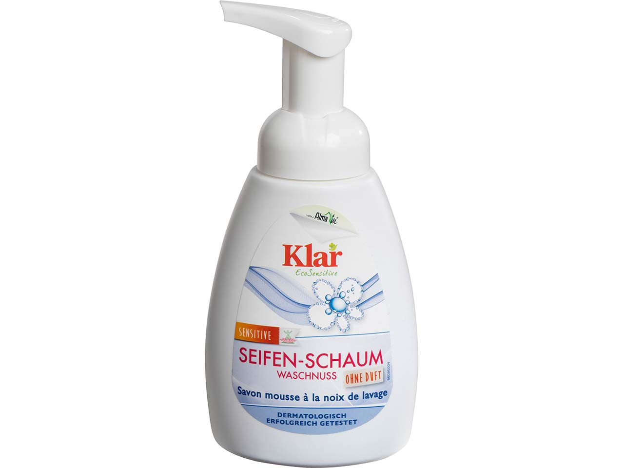 Klar Schaumseife "Waschnuss", 240 ml