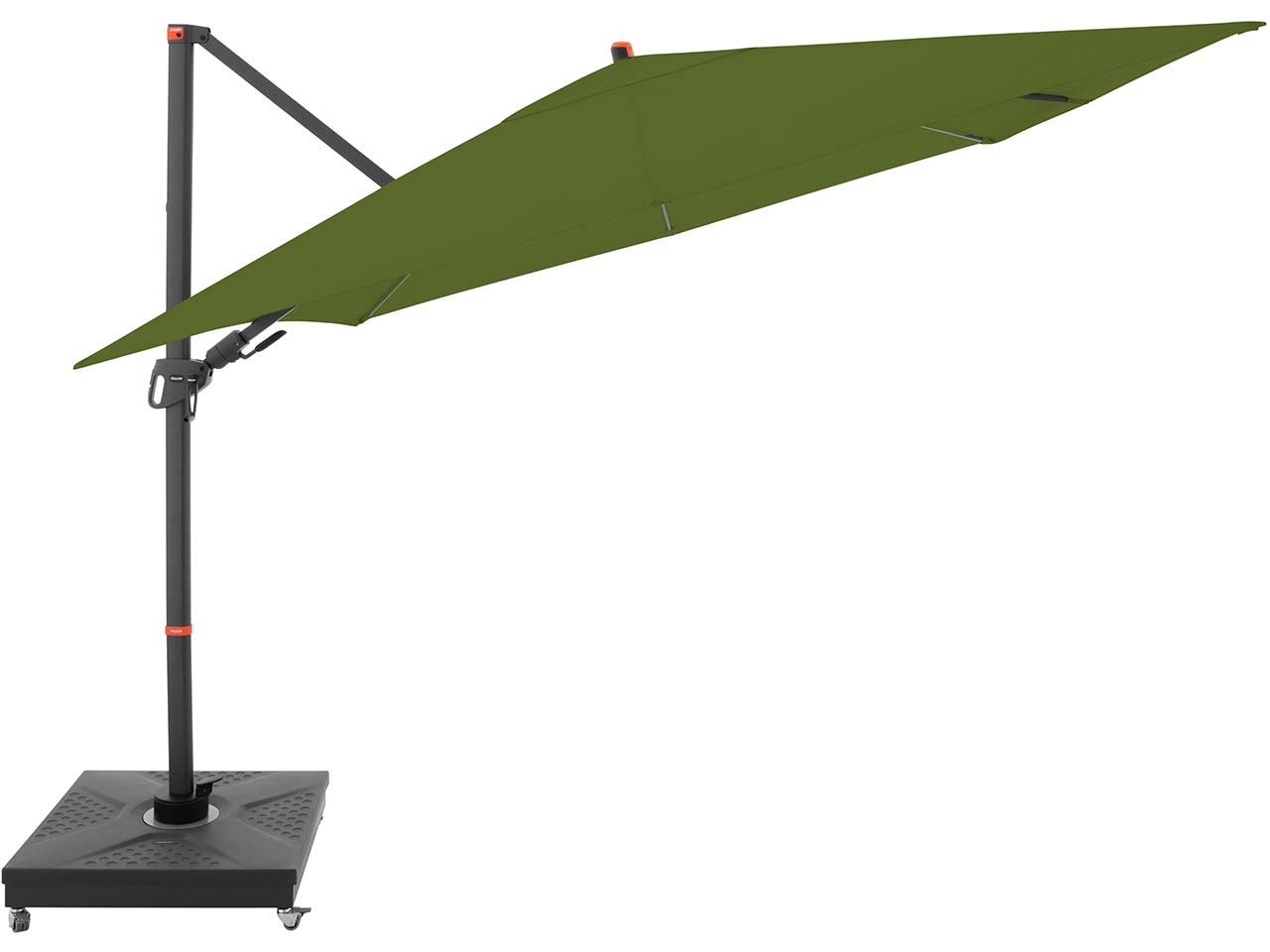 doppler Pendelschirm "myZone AX" 280 x 280 cm, kiwi