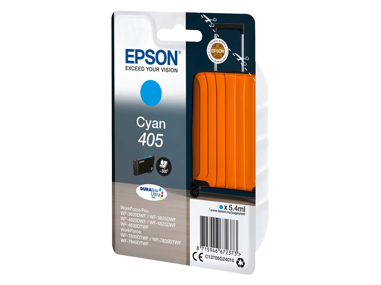 Epson Tintenpatrone 405 cyan
