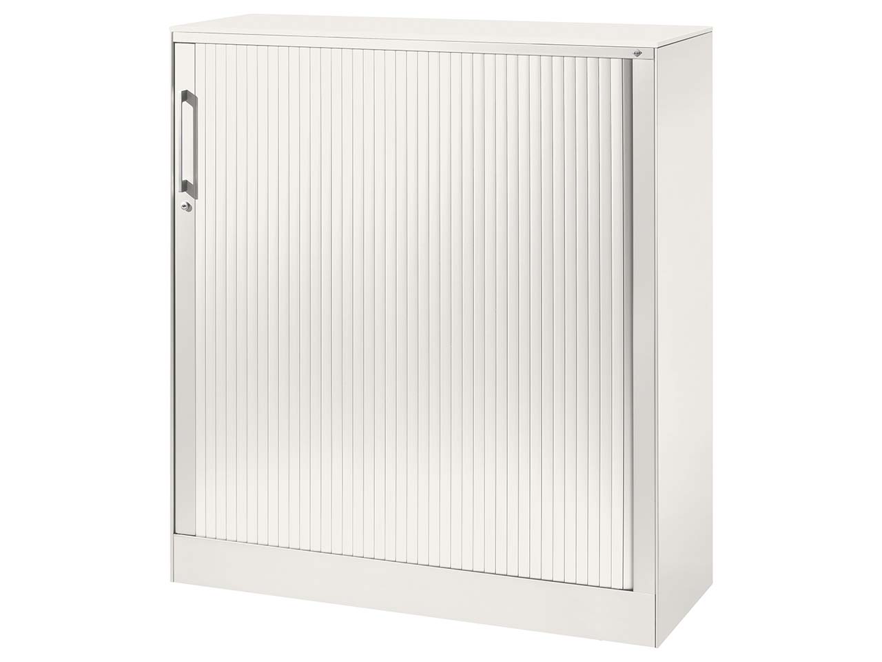 Rollladenschrank "Pureness", Höhe 131 cm  (BxT) 120 x 43,5, weiß