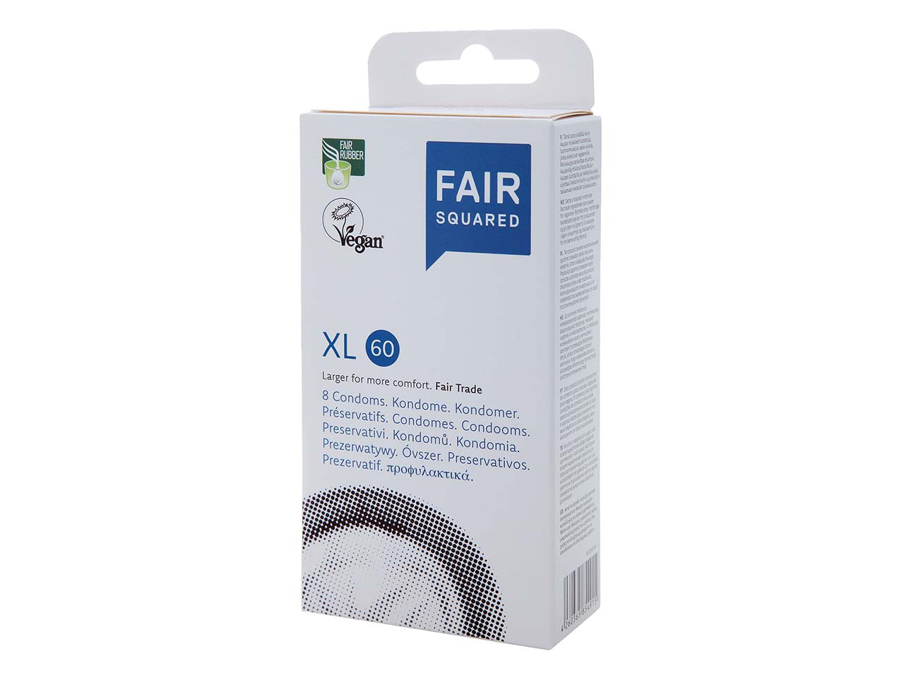 8er-Pack Fair Squared Kondome "XL 60"