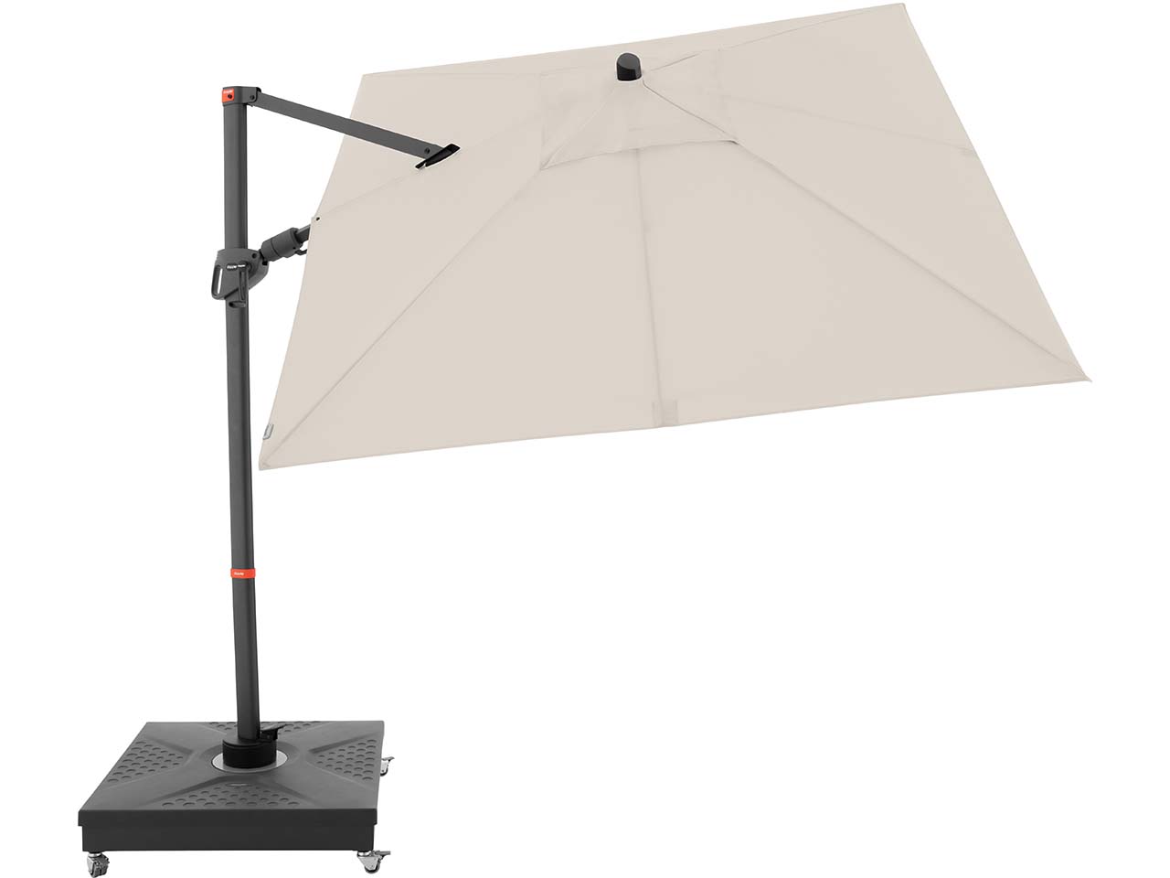 doppler Pendelschirm "myZone AX" 210 x 210 cm, natur