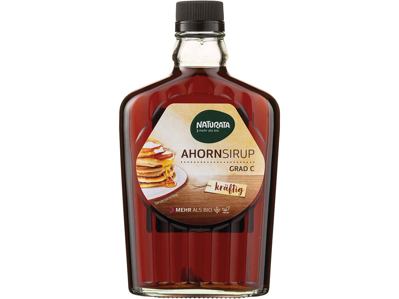 NATURATA Bio-Ahornsirup "Grad C" kräftig, 375 ml