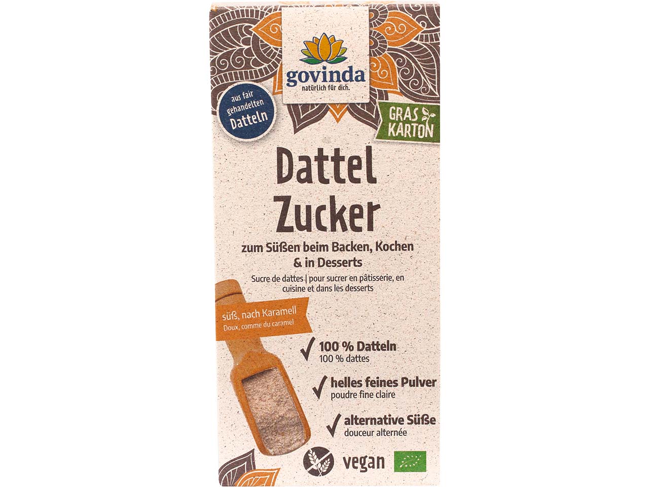 govinda Bio-Dattelzucker, 400 g