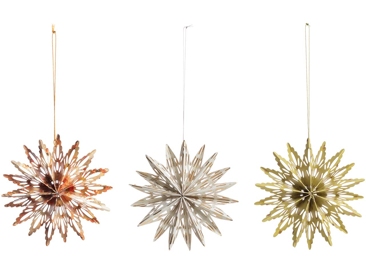 tranquillo Dekoanhänger "STARS" 3er Set, aus Papier