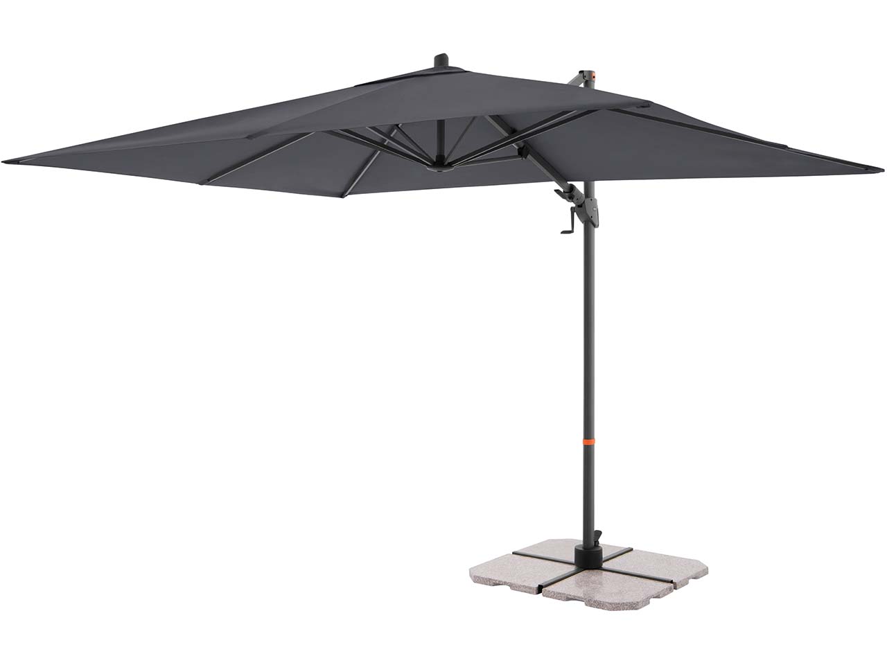 doppler Pendelschirm "myZone AX" 320 x 240 cm, anthrazit