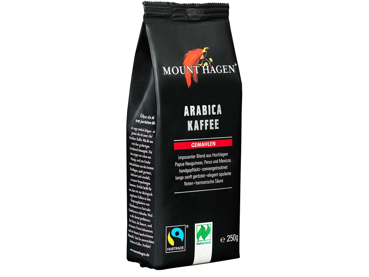 Mount Hagen Bio-Kaffee Arabica, gemahlen, 250 g