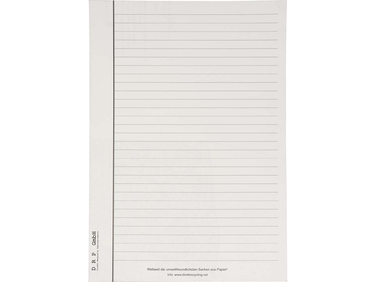 DRP Notizblock A4 liniert, 50 Blatt