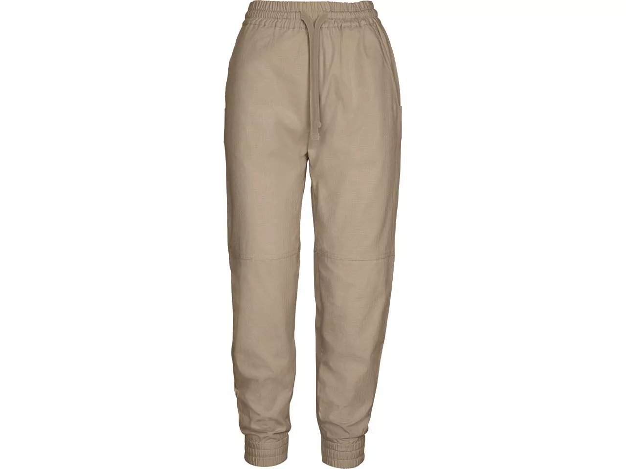 MELA Bio-Damen-Hose "ARITE" mit elastischem Bund, taupe, Gr. S