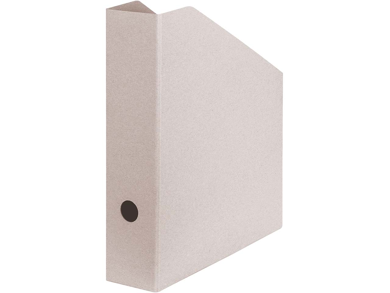 Falken Stehsammler "PURE RAW", DIN A4/C4, aus unbehandelter Graupappe, grau