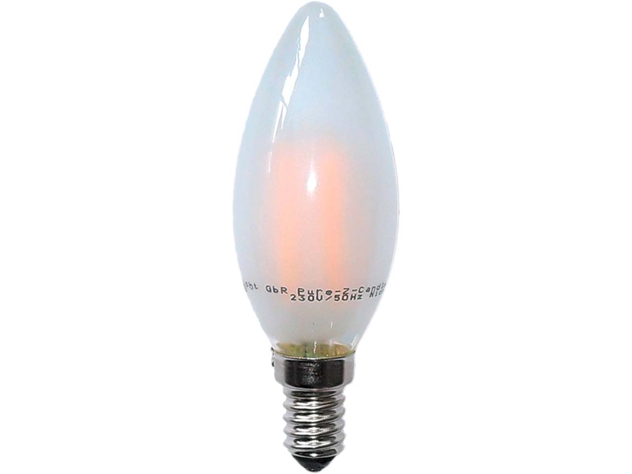 BioLicht LED-Lampe "Pure-Z-Neo-Candle" E14, 4 W, 400 lm, 2700 K, matt