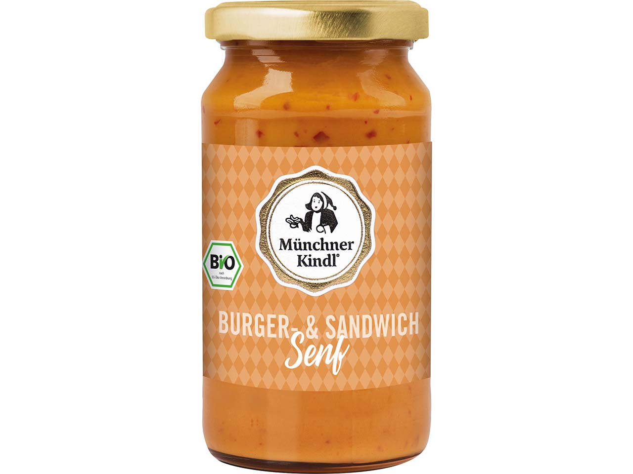 Münchner Kindl Bio-Burger und Sandwich Senf, 200 ml
