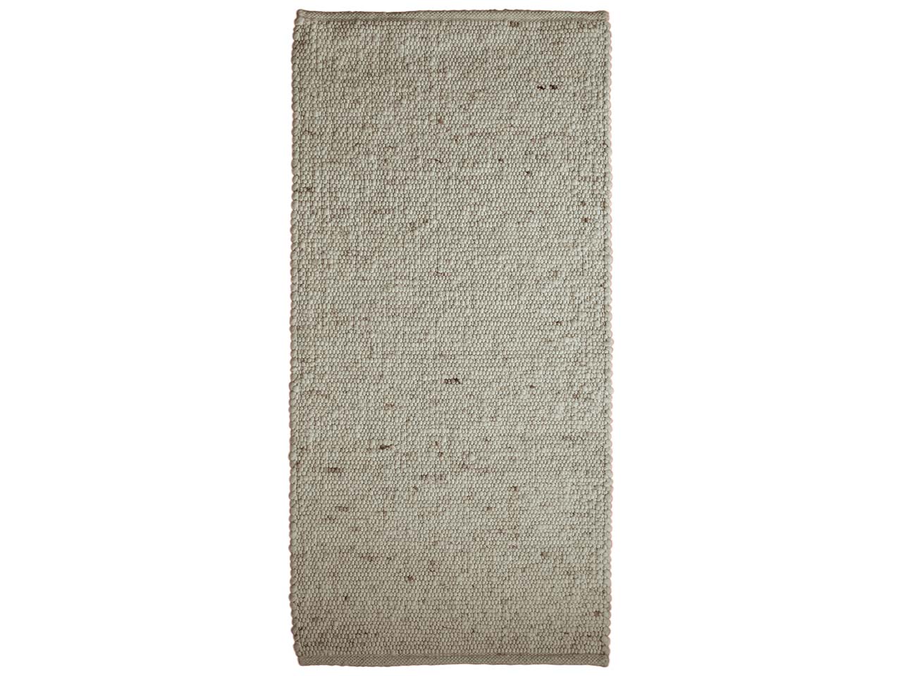 Schurwollteppich "Garmisch" 250 x 300 cm, naturgrau-dunkel
