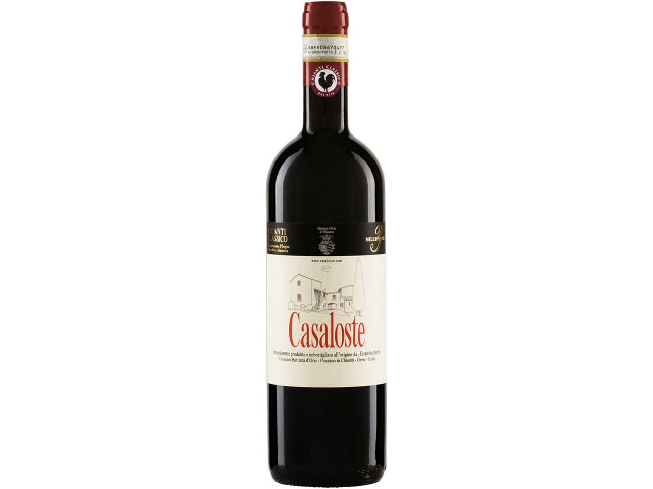 Bio-Rotwein Casaloste Chianti Classico DOCG, 0,75 l