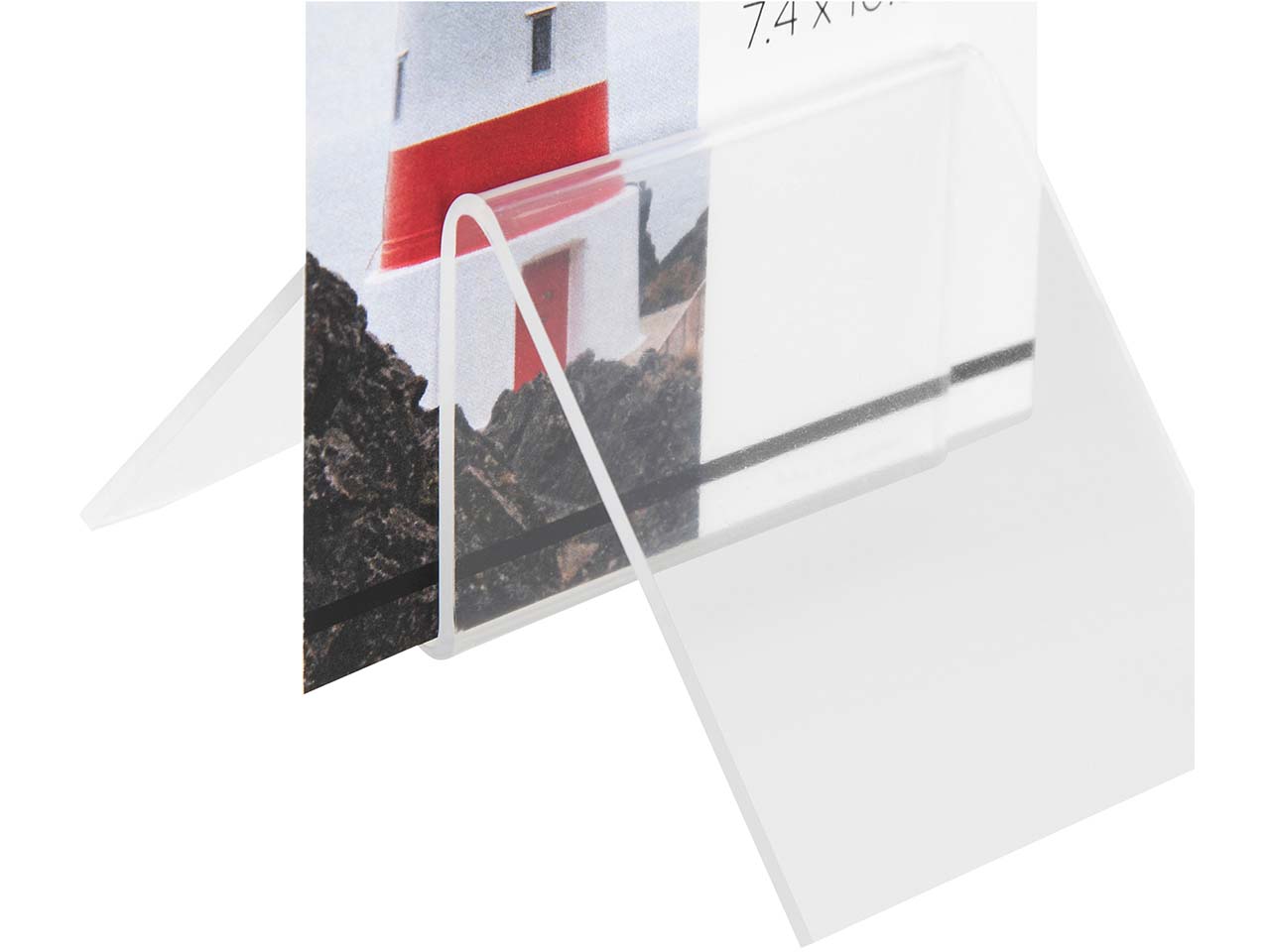 Exacompta Klemmkartenhalter "Exacryl M" aus PMMA, DIN A7, transparent Exacompta Klemmkartenhalter "Exacryl M" aus PMMA, DIN A7, transparent