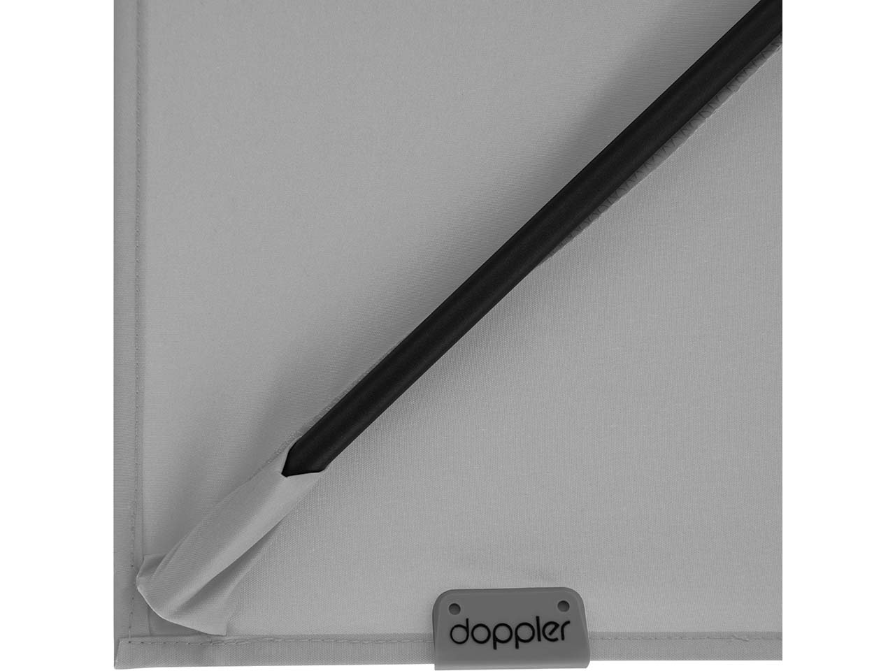 doppler Pendelschirm "myZone AX" 210 x 210 cm, hellgrau