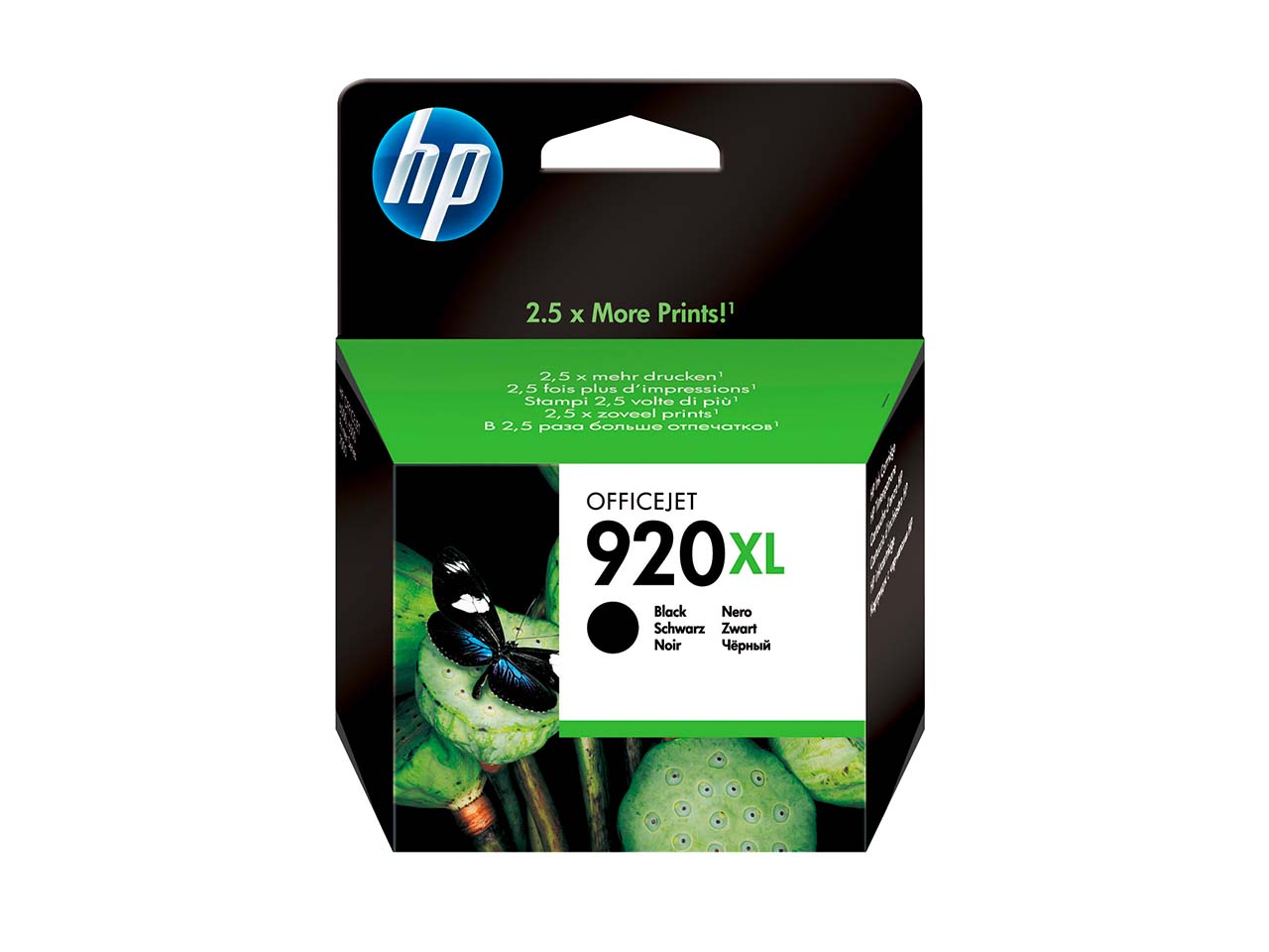hp Tintenpatrone CD975AE, Nr. 920 XL schwarz
