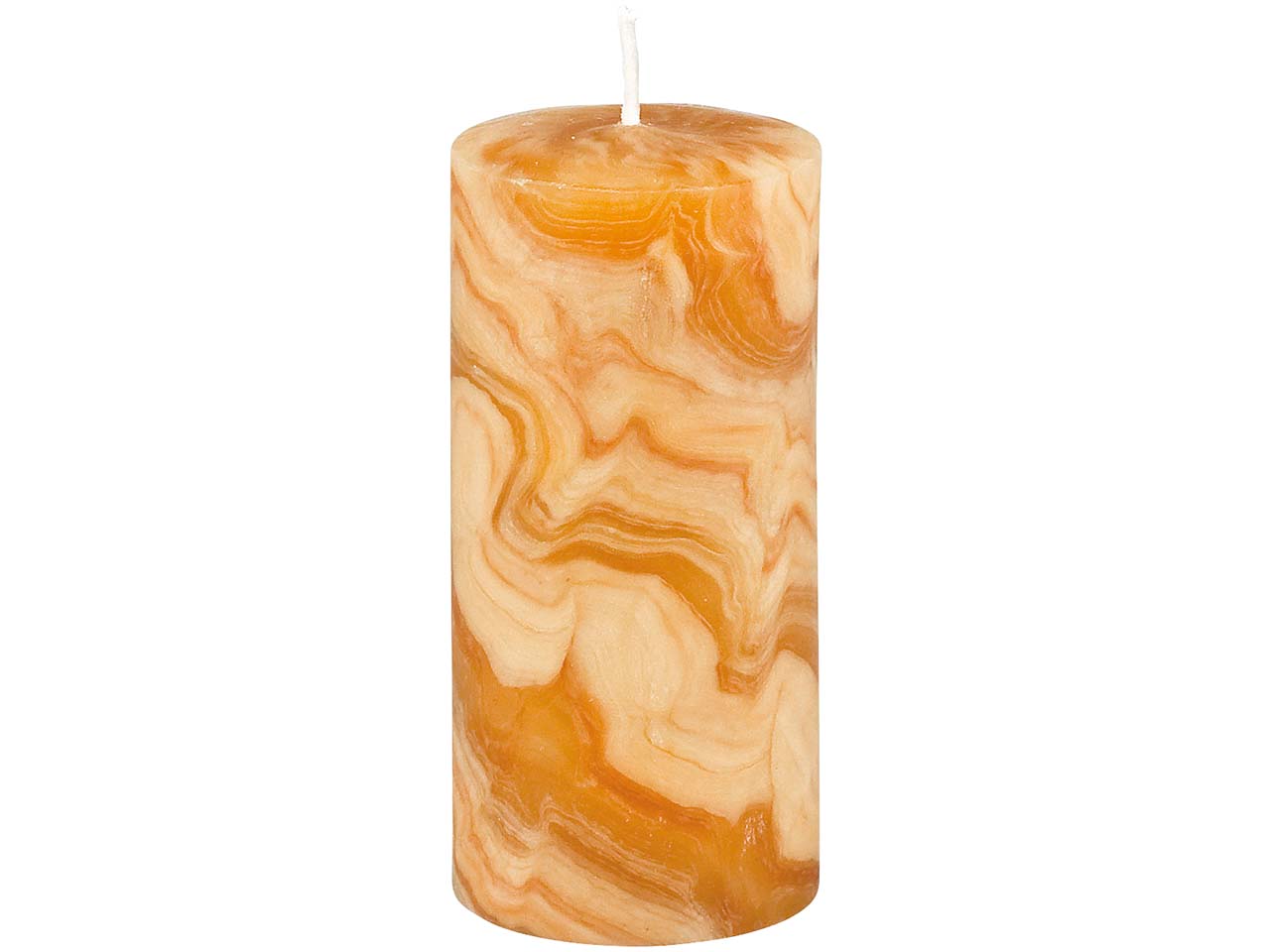 Stumpenkerze aus Bienenwachs 60 x 125 mm, natur