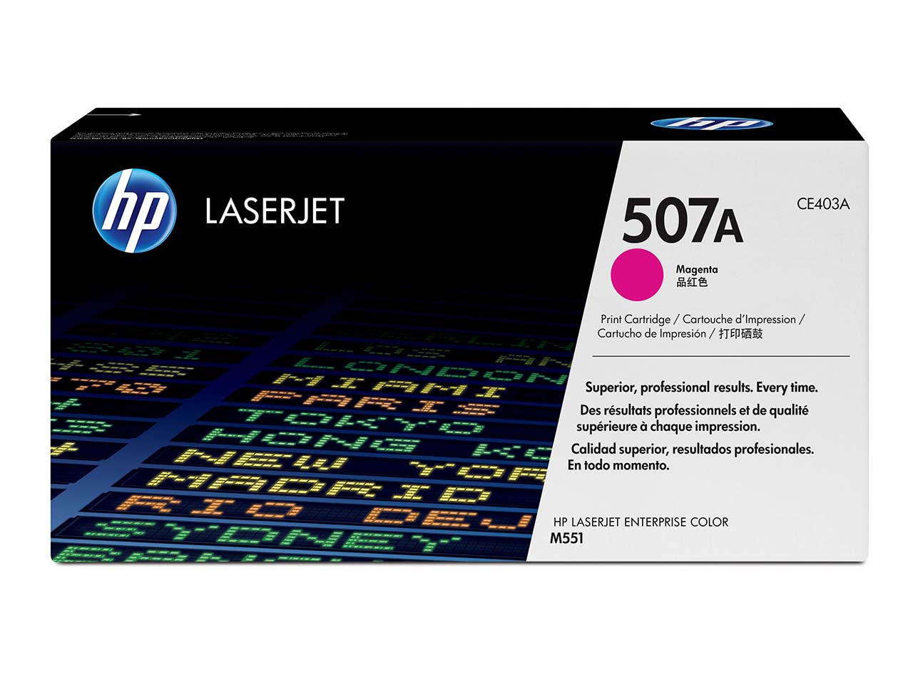 hp Druckkassette CE403A magenta