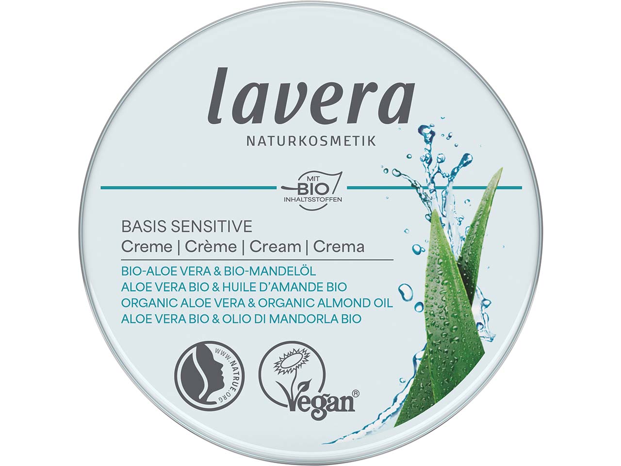 lavera Bio-Gesichtscreme "basis sensitiv", 150 ml