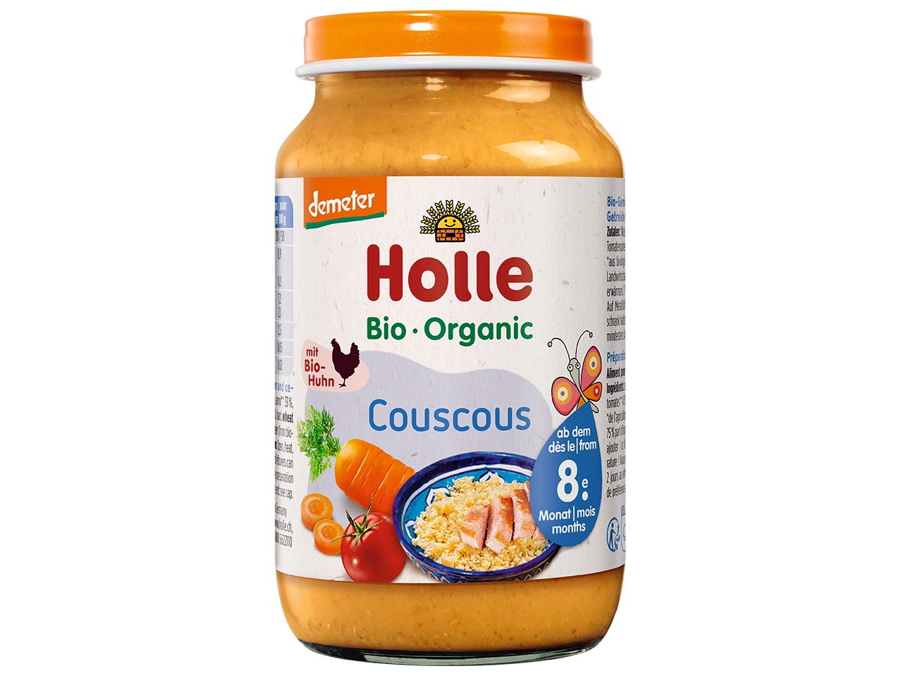 Holle Bio-Couscous, ab 8. Monat, Beikost, 220 g