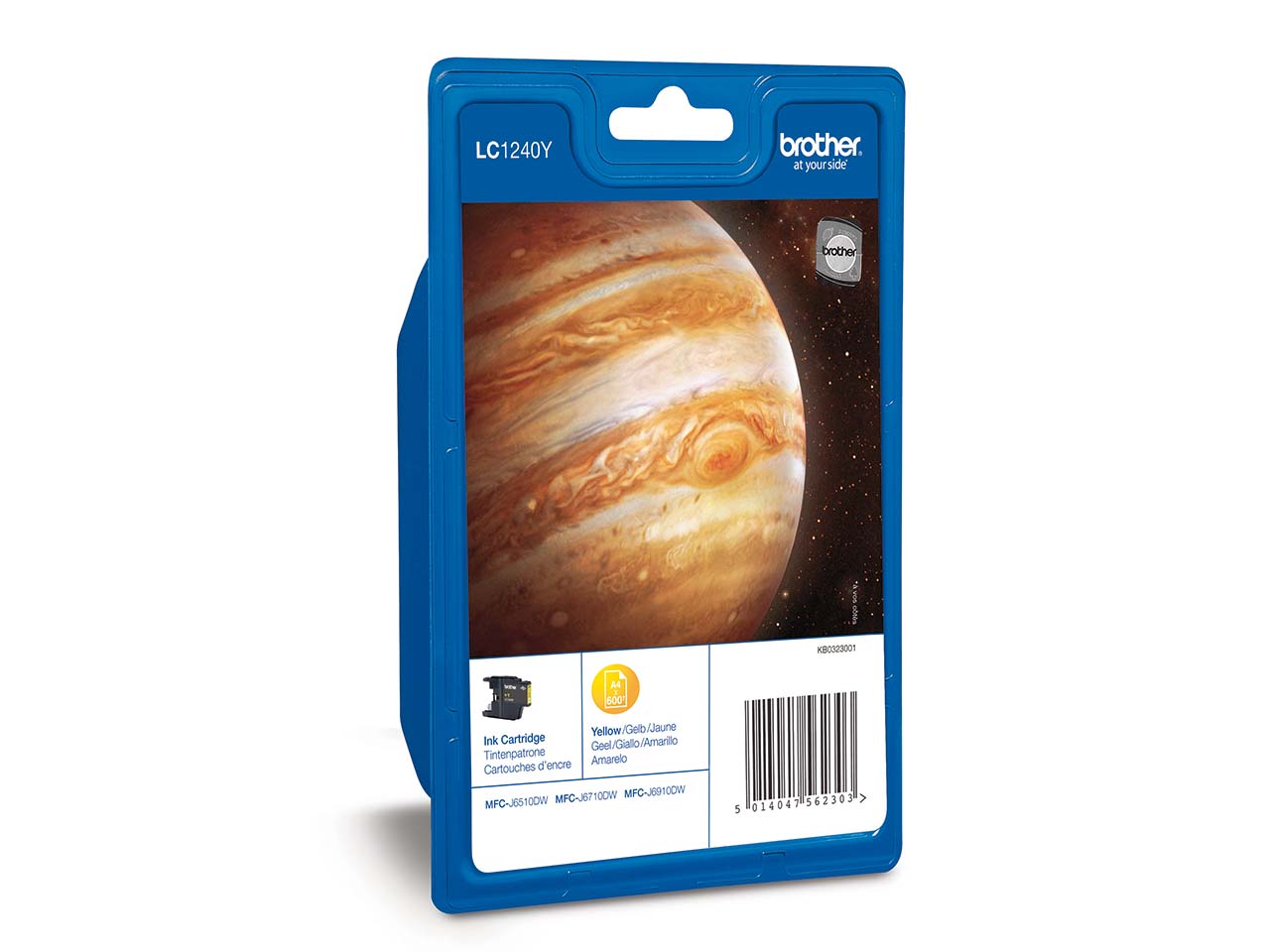 Brother Tintenpatrone LC1240Y gelb