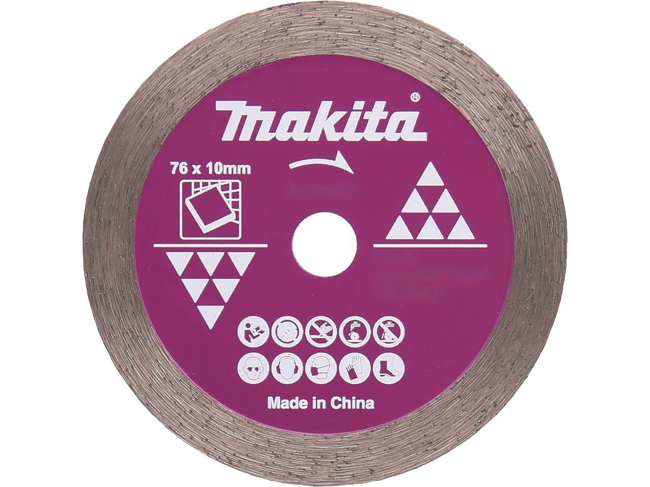 Makita Diamanttrennscheibe "D-77263" 76x1,4x10mm