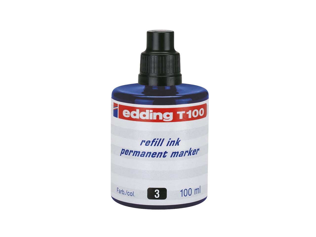 edding Nachfülltinte T100 für Permanent-Marker, blau