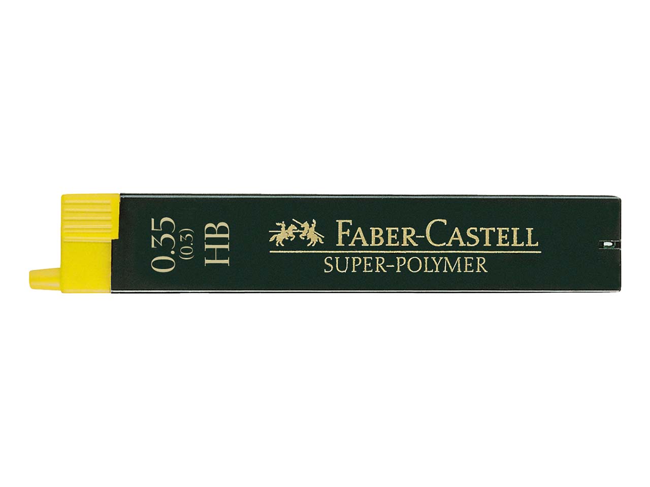 12 Faber-Castell Ersatzmine für Druckbleistifte 'Super-Polymer' 0,35 mm HB