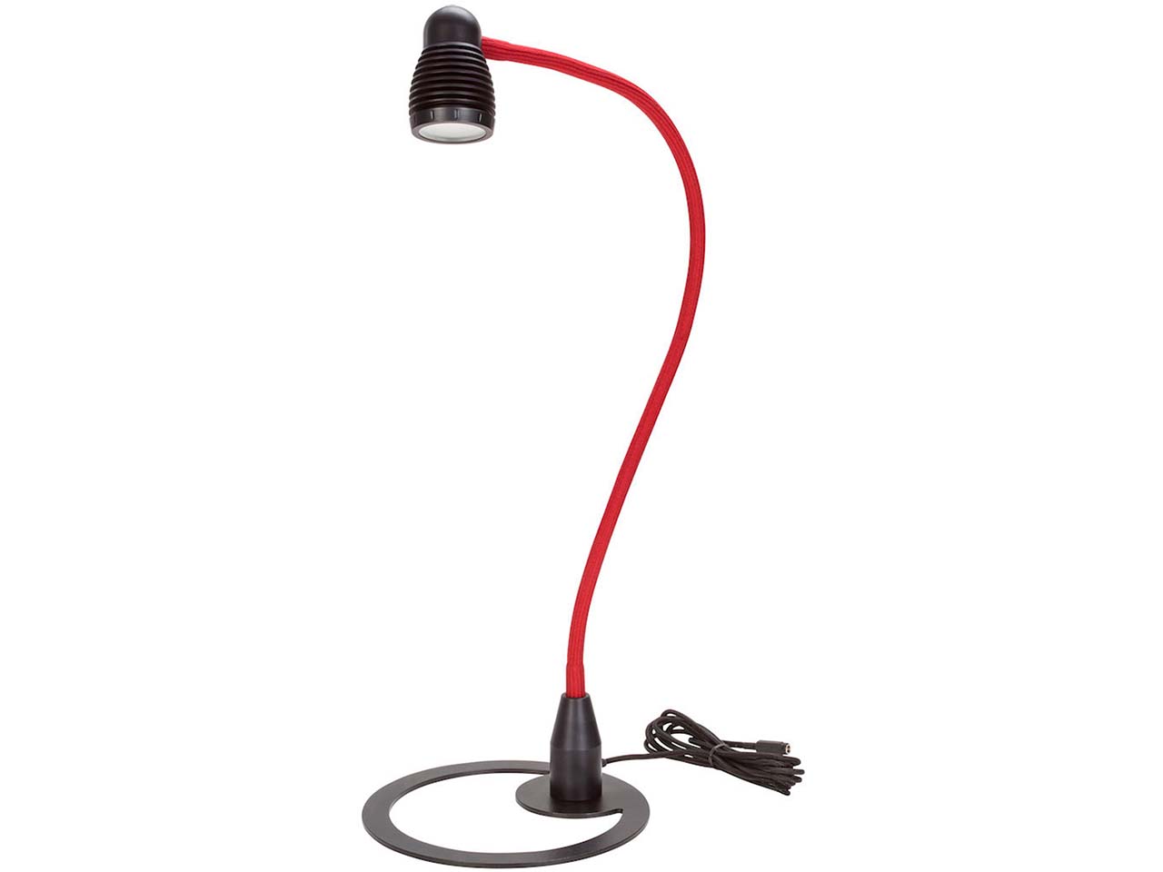 Bauer & Böcker LED-Tischleuchte "Satellite" bordeaux/black