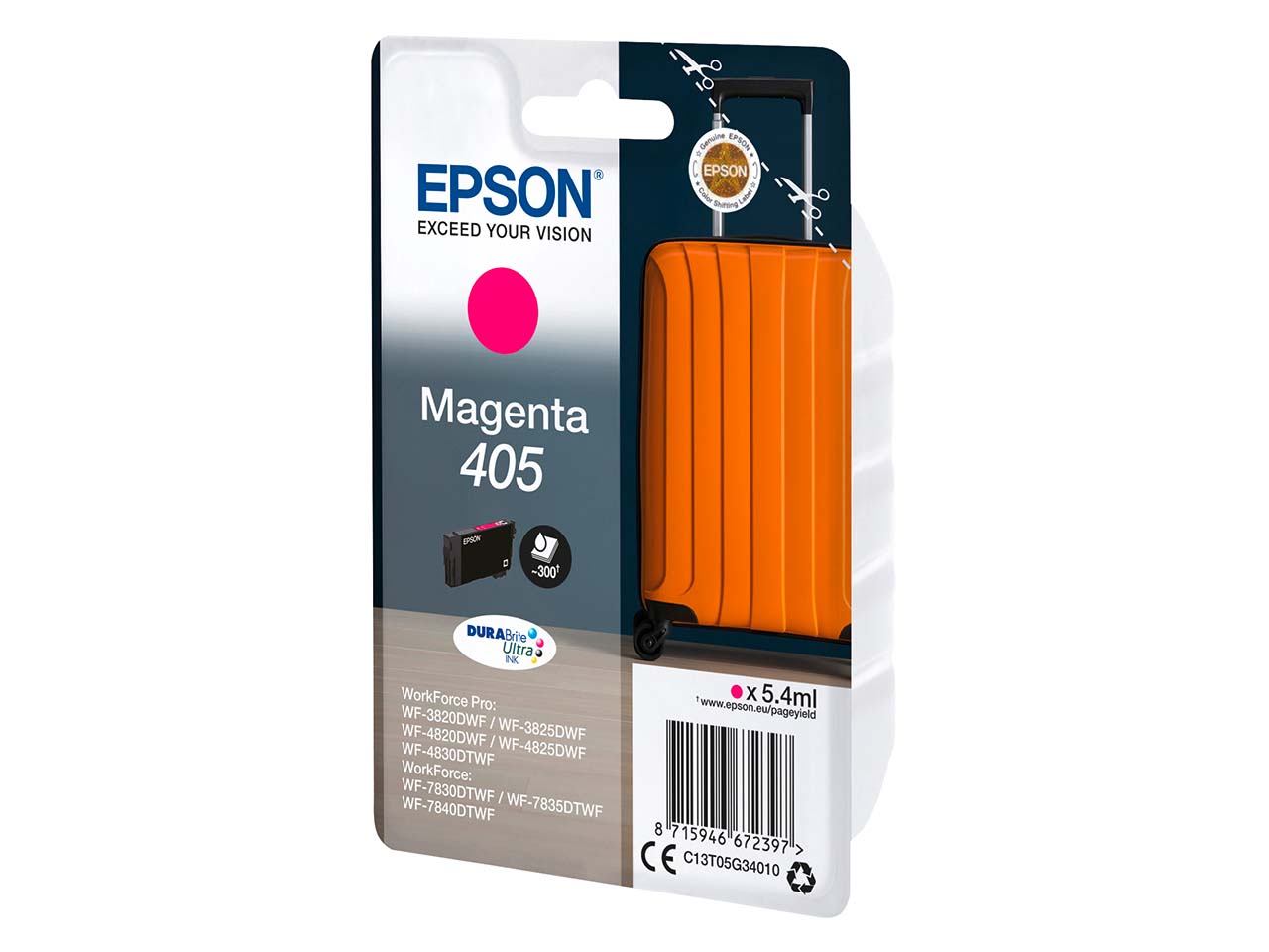 Epson Tintenpatrone 405 magenta