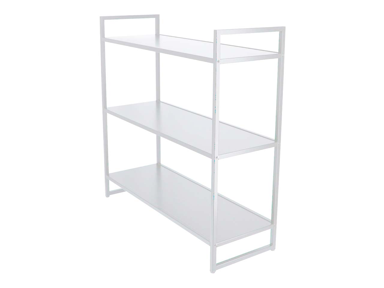 Regal "image" B 97 x T 35 x H 97 cm, Stahl pulverbeschichtet, weiß