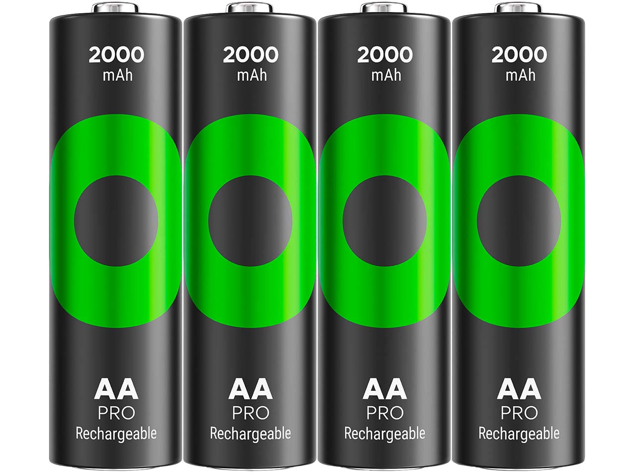 4er-Pack GP Battery Ready-to-use Akku "ReCyko+ Pro" Mignon, AA, 1,2 V, 2.000 mAh