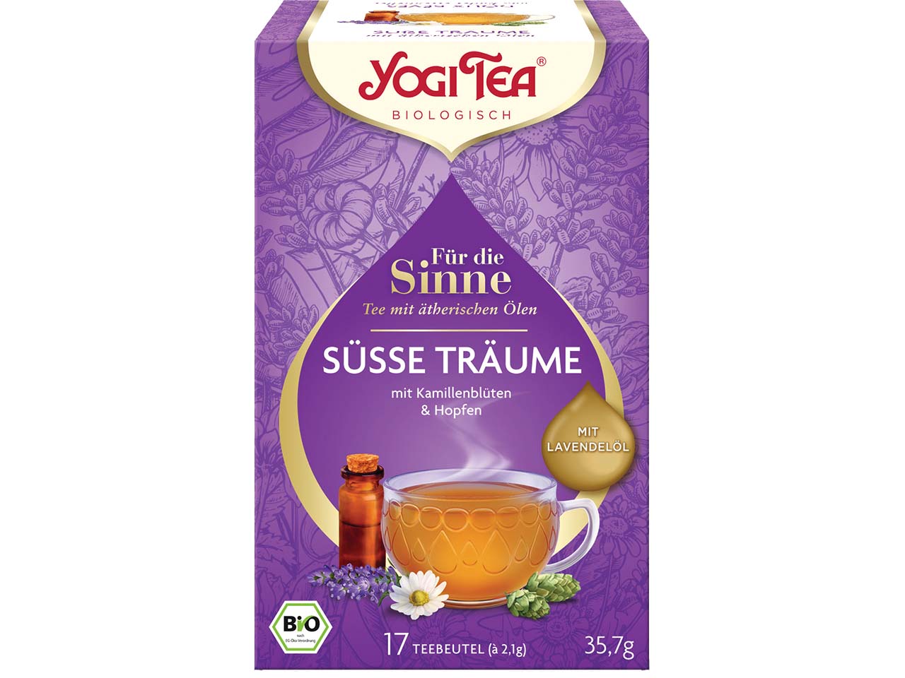 YOGI TEA Bio-Kräutertee "Süße Träume", 35,7 g