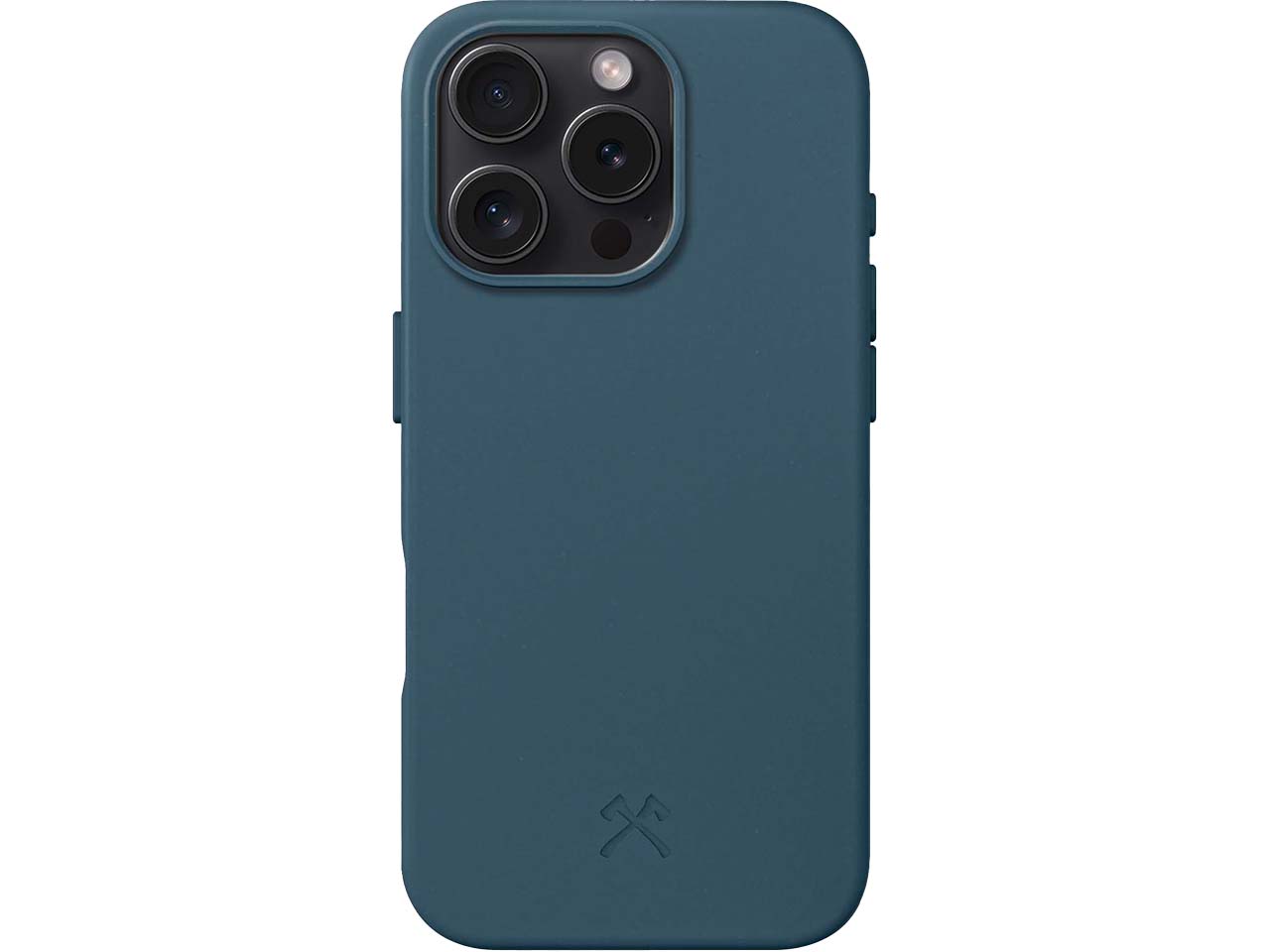 Woodcessories Smartphonehülle aus Biokunststoff "MagSafe ClassicCase" f. iPhone16Pro,navy