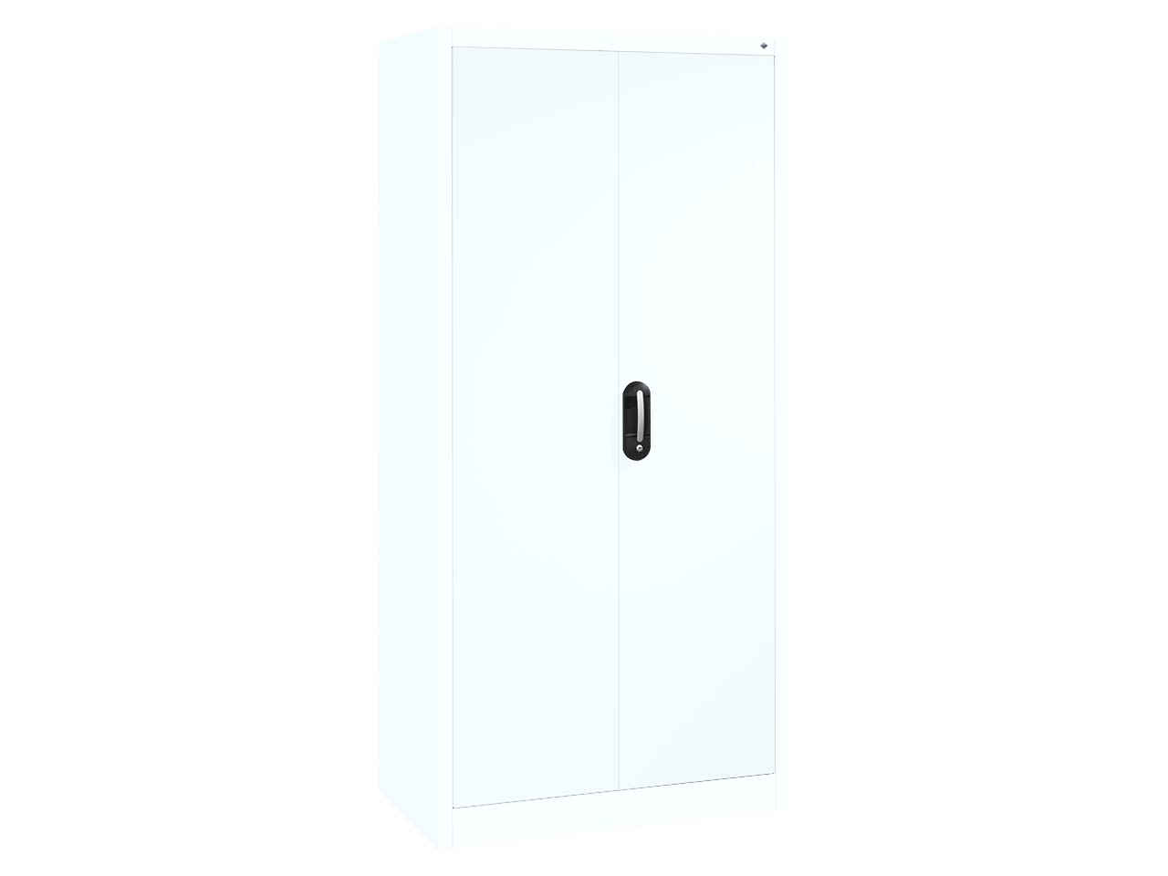 Flügeltürenschrank reinweiß/reinweiß B 93 cm x T 40 cm x H 195 cm