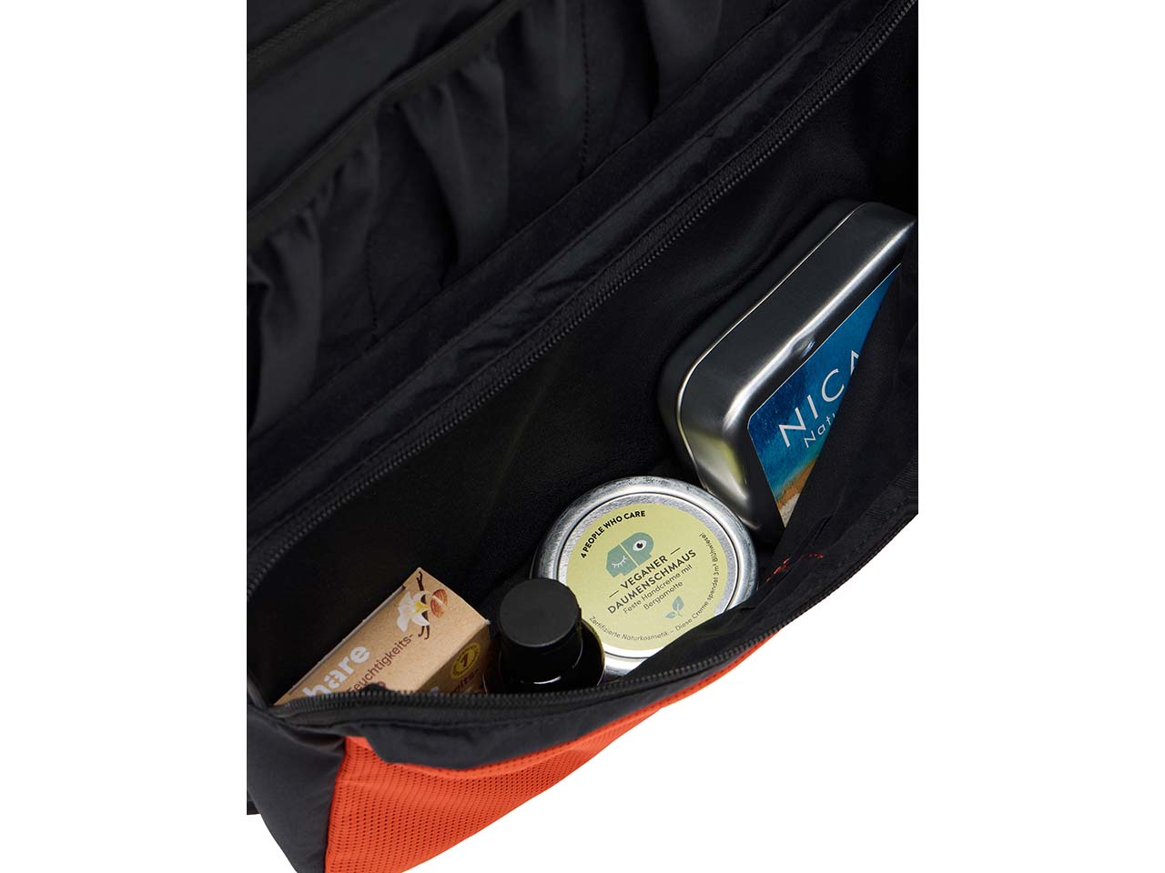 VAUDE Kulturbeutel "Socotra" zum Wickeln und Aufhängen, black