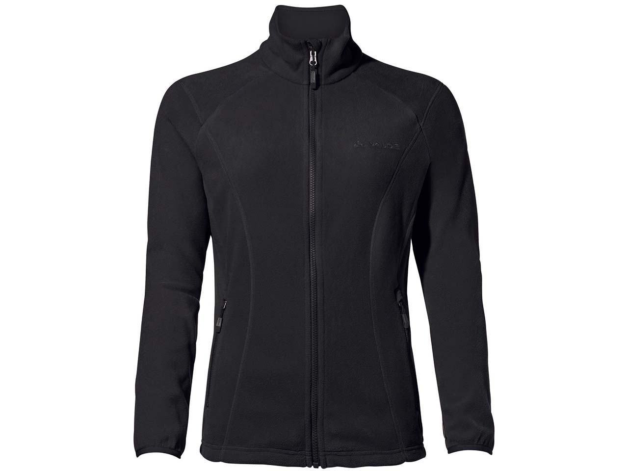 VAUDE Damen-Fleecejacke "Rosemoor II" mit Stehkragen, black, Gr. 36
