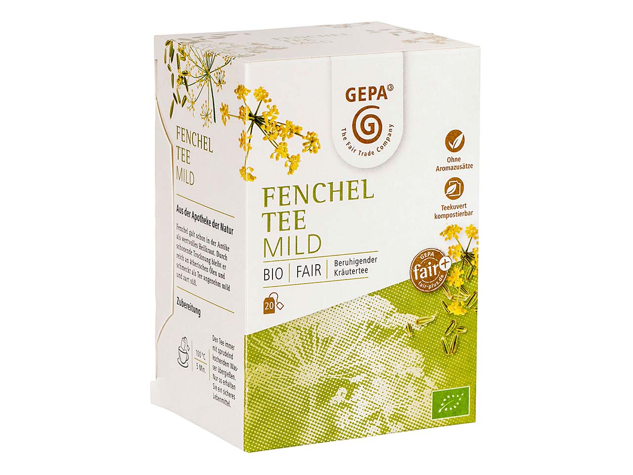 GEPA Bio-Fencheltee, 20 x 1,7 g
