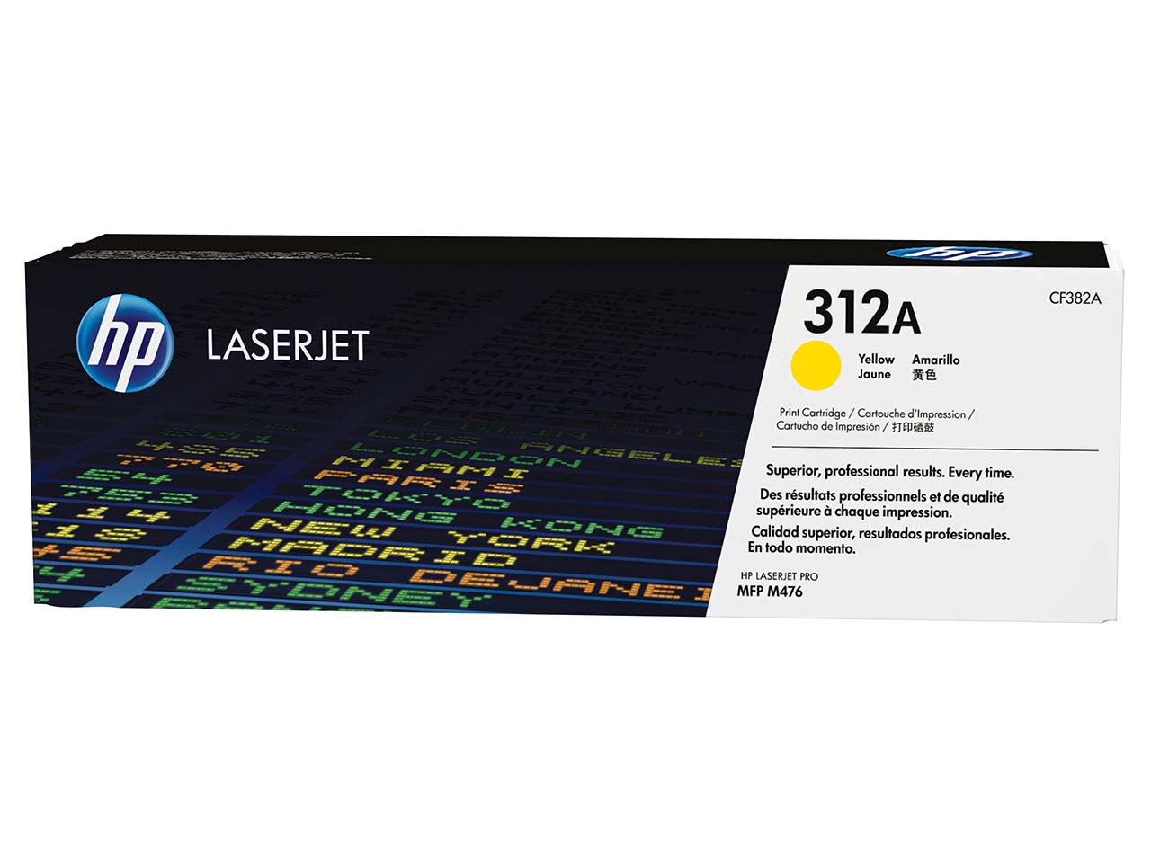 hp Druckkassette CF382A gelb