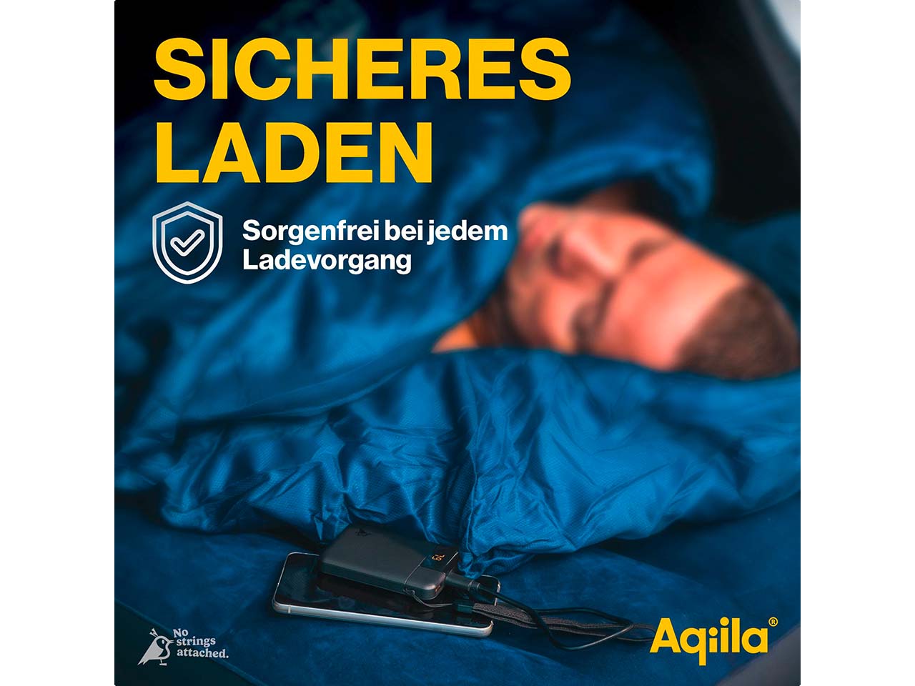 Aqiila Powerbank "Powerbird B5" 5.000 mAh, schwarz