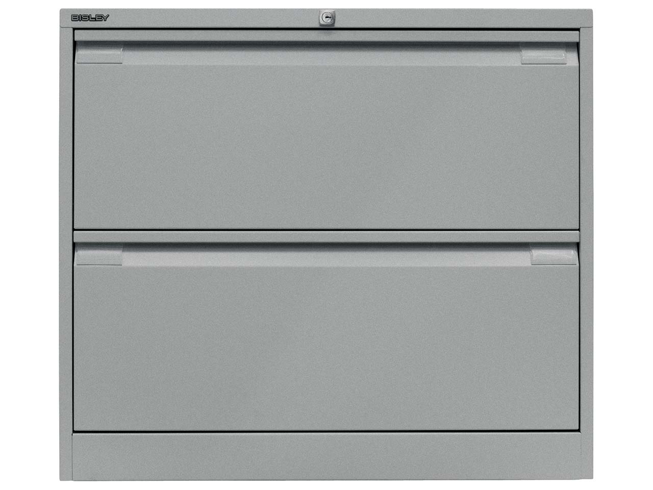 Bisley Registraturschrank silber